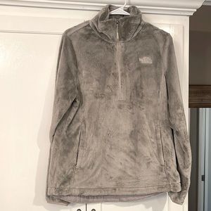 Ladies half zip North Face jacket